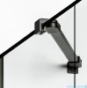 New Trendy New Soleo Black 110x195 cm kabina Walk-In czarny mat/szkło przejrzyste K-0771